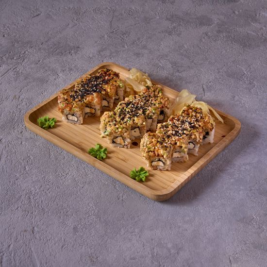 Сет роллов с тартаром