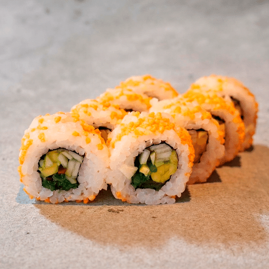 Ролл с грушей и манго