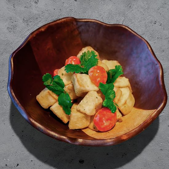 Баклажаны с соуом тофу