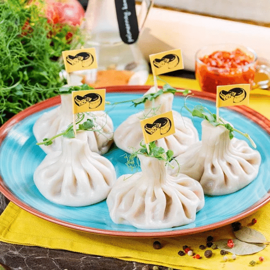 Хинкали с сулугуни