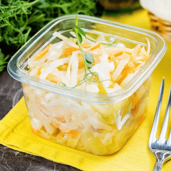 Салат с капустой