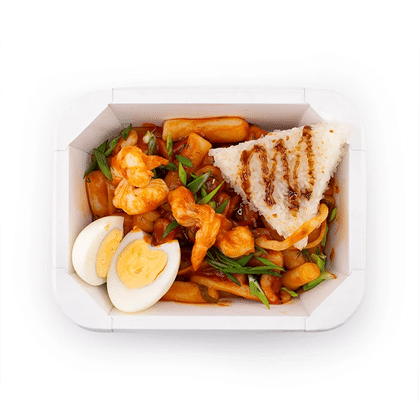 Токпокки  Классический с креветками и кальмаром