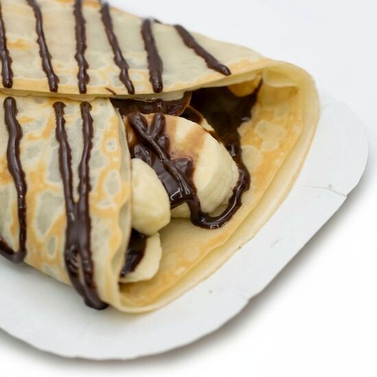 Блинчик шоколадный банан