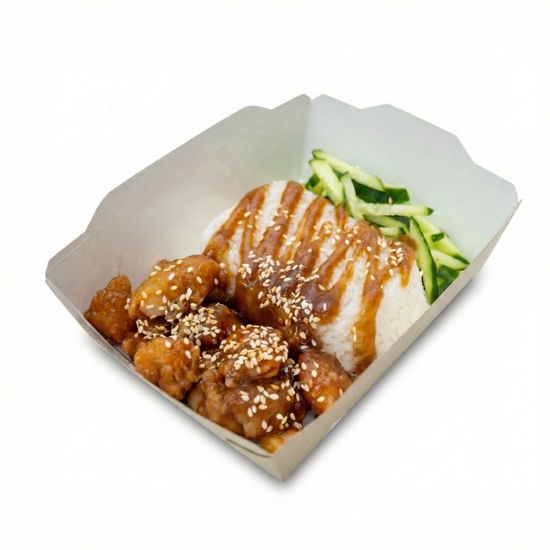 Курочка терияки с рисом