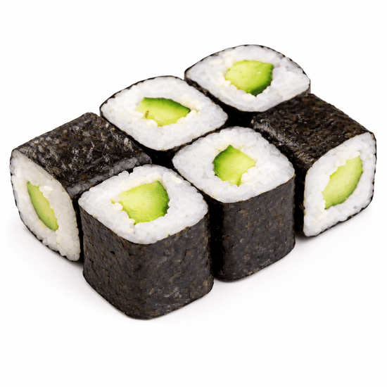 Мини ролл с огурцом