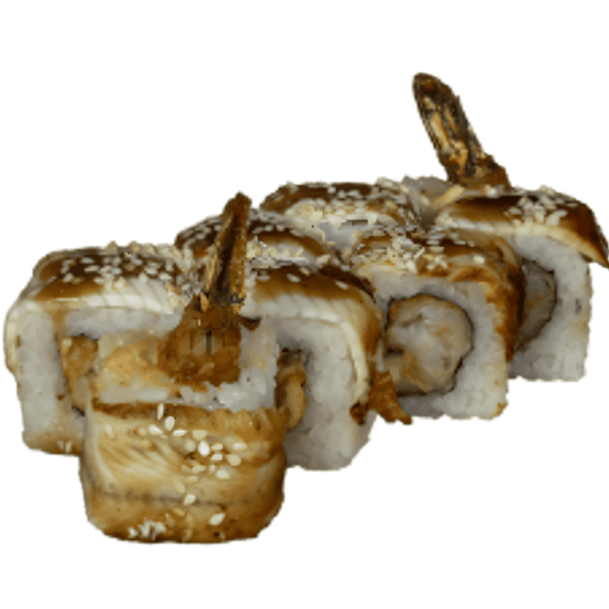 Ролл «Эби унаги»