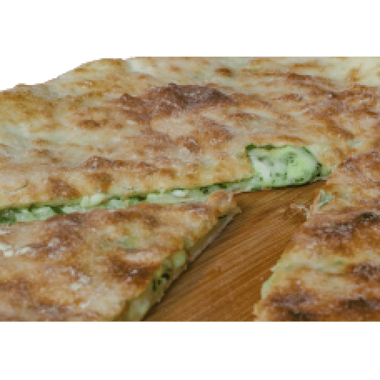 Пирог с сыром и шпинатом