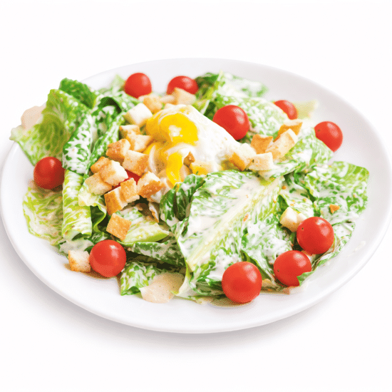 Салат «Цезарь» с креветкой