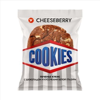 Печенье кукис с белым шоколадом