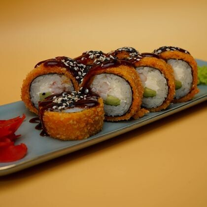 РОЛЛ ТЕМПУРА С КРЕВЕТКОЙ 240 ГР