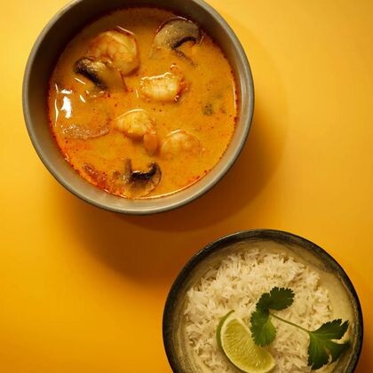 СУП ТОМ КХА С КРЕВЕТКОЙ 500 МЛ