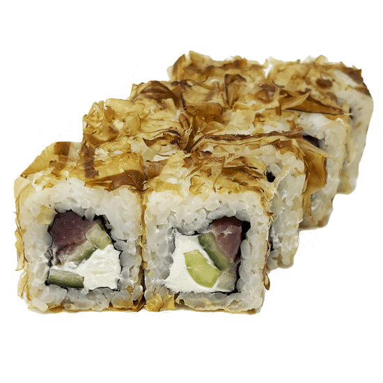 Ролл «<Бонито с тунцом»