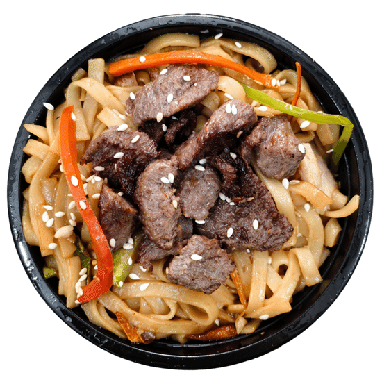 Лапша «с говядиной»