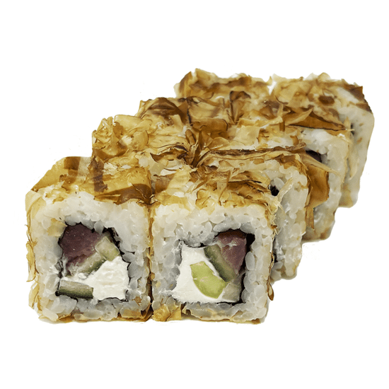 Ролл «<Бонито с тунцом»