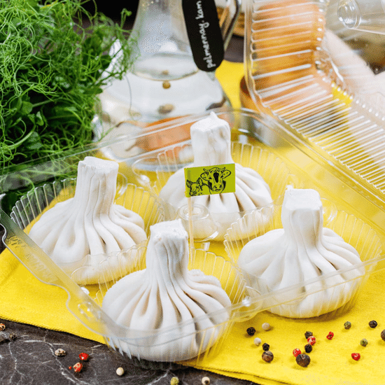 Хинкали свинина/говядина (по домашнему) 1шт