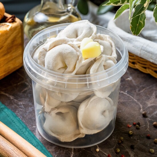 Пельмени с олениной