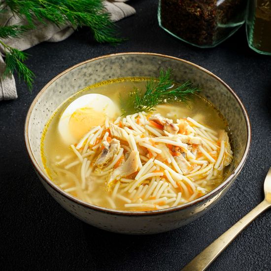 Лапша куриная