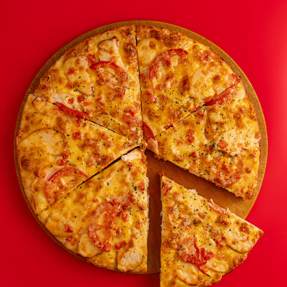 Пицца "Сырный цыпленок" целая (6 кусочков)