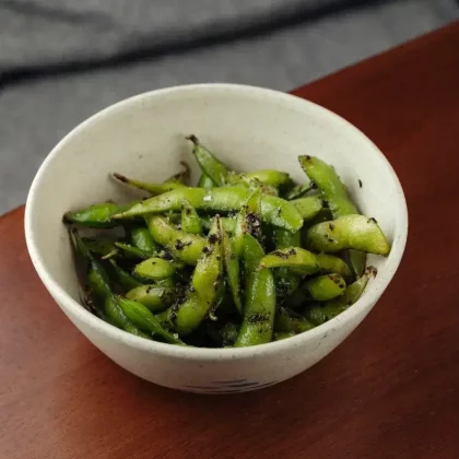 Эдамаме, трюфель