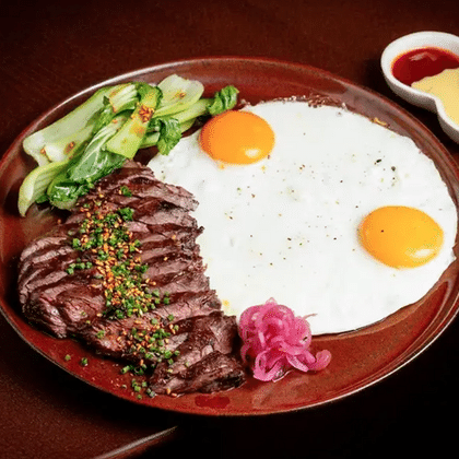 “Steak and Eggs”