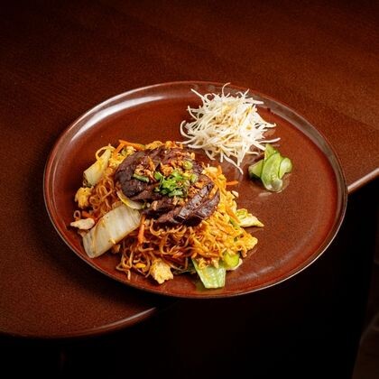 Лапша с говядиной