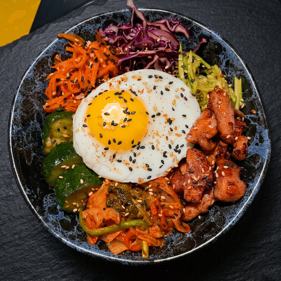 Пибимпаб с цыплёнком