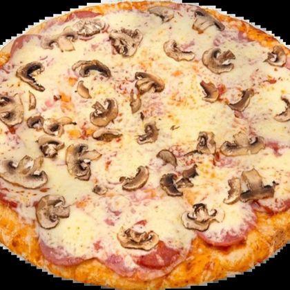 Пицца Салями с грибами