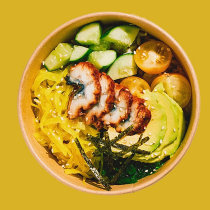 Поке с угрём