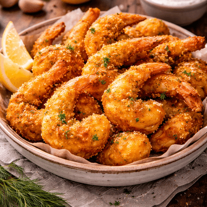 Креветки в панировке