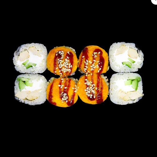 Ролл запечённый с куриным филе