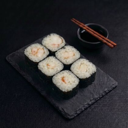 Маки с креветкой