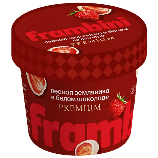 Земляника в белом шоколаде  Frambini