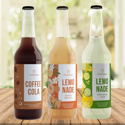 Лимонады Таркос в ассортименте