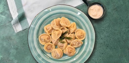 Домашние пельмени ручной лепки