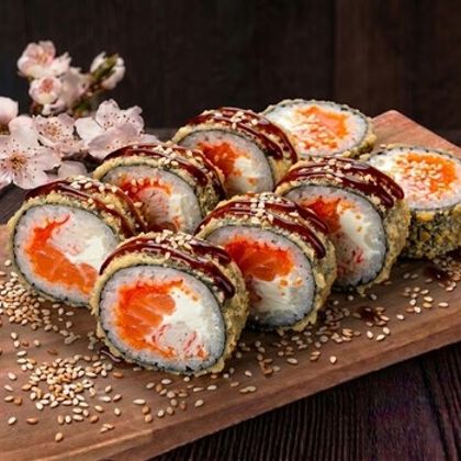 Лосось темпура