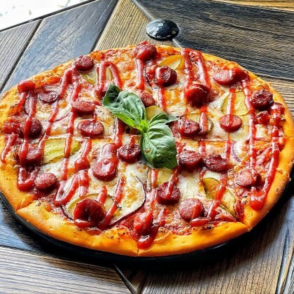 Пицца "По-Баварски"