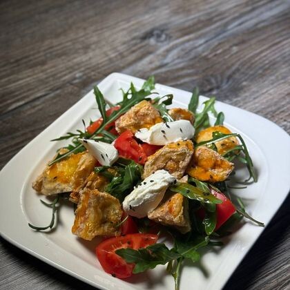 Салат «Хрустящий баклажан»