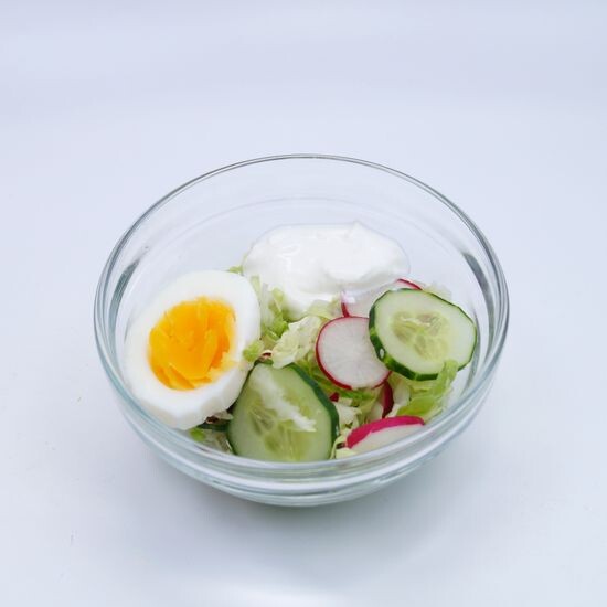 САЛАТ С РЕДИСОМ И ЯЙЦОМ