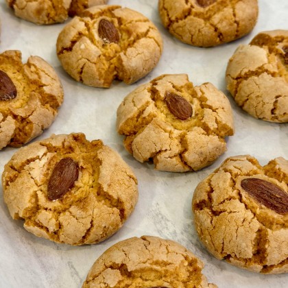 Миндально-кунжутное печенье