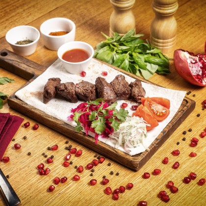 Мцвади (шашлык) из вырезки говядины