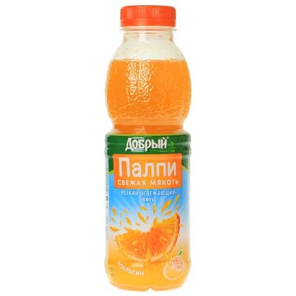 Палпи апельсин с мякотью 0,9л.