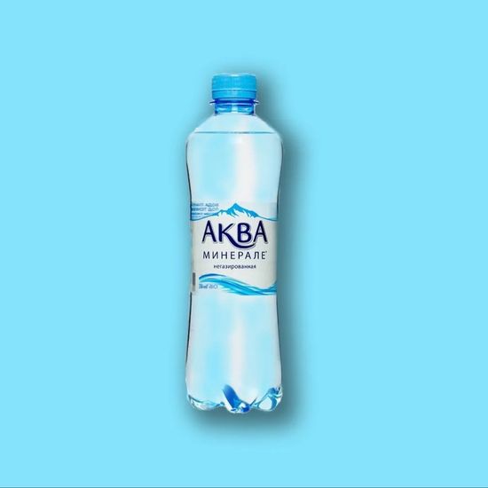 Вода не газированная