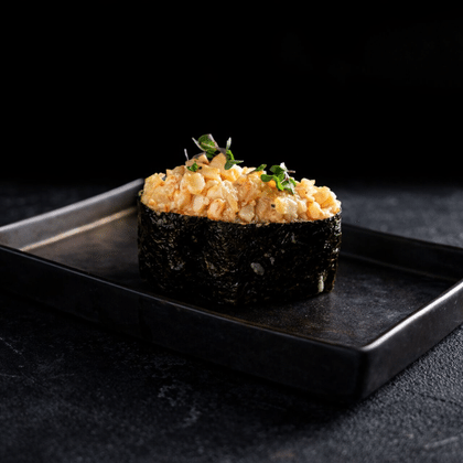 Острые суши креветки