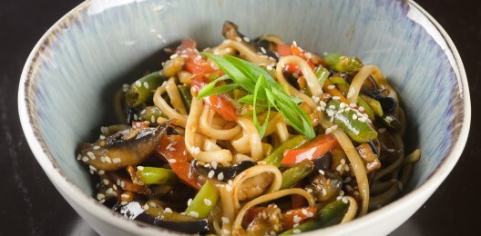 Удон пшеничный с овощами «Веган»