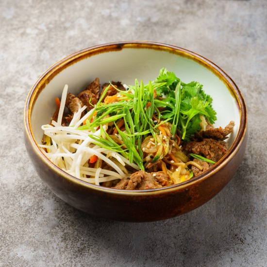 Вок  соба с говядиной