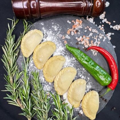 Вареники с капустой замороженные