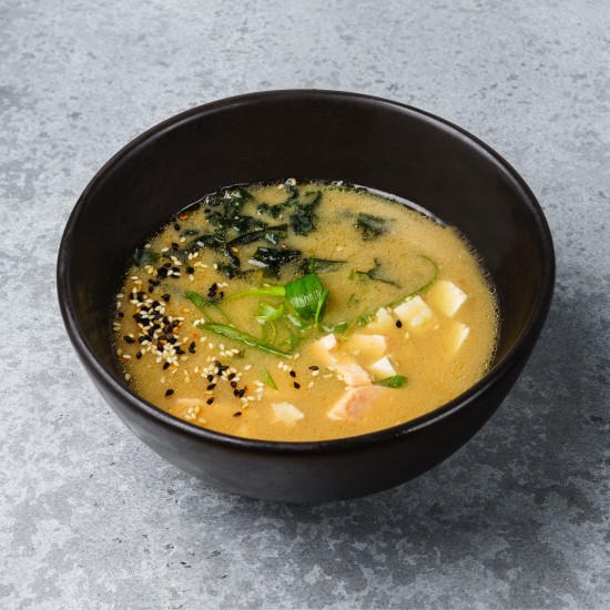 Суп Мисо с лососем