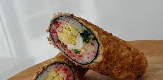 Фаст-ролл с крабом