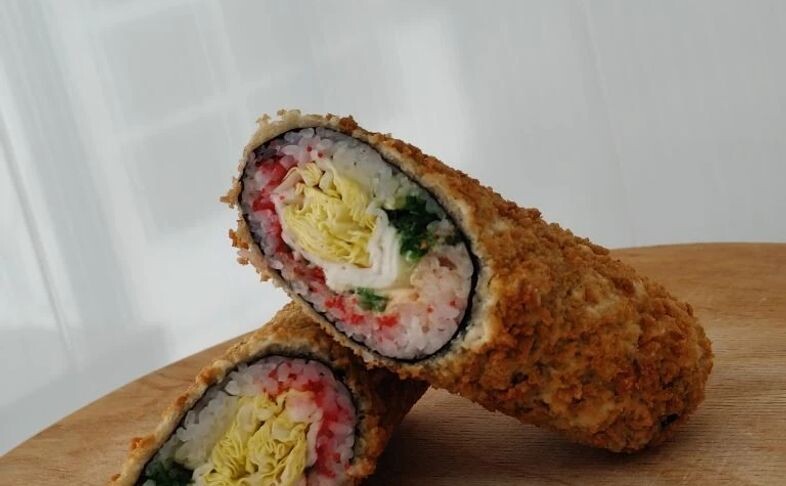 Фаст-ролл с крабом