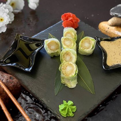 Спринг ролл с креветкой фри